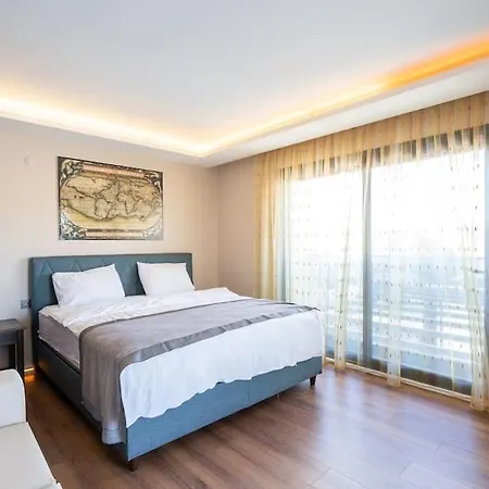 빌라 Cesme'de Ozel Havuzlu, Barbeku Alanli Villa-awz111 *